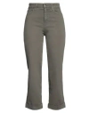 Kaos Jeans Woman Jeans Military Green Size 32 Cotton, Tencel, Polyester, Elastane In Green