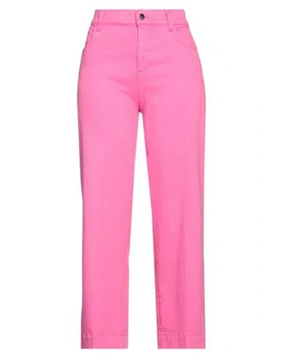 Kaos Jeans Woman Jeans Pink Size 26 Cotton, Tencel, Polyester, Elastane