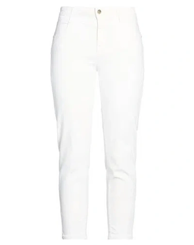 Kaos Jeans Woman Jeans White Size 26 Cotton, Tencel, Polyester, Elastane