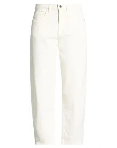 Kaos Jeans Woman Jeans White Size 30 Cotton