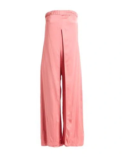 Kaos Jeans Woman Jumpsuit Antique Rose Size 4 Viscose In Pink