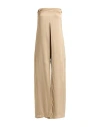 Kaos Jeans Woman Jumpsuit Beige Size 2 Viscose In Neutral