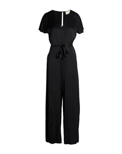 Kaos Jeans Woman Jumpsuit Black Size 12 Viscose