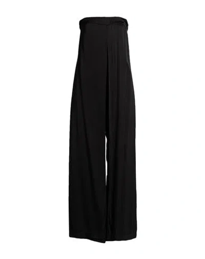 Kaos Jeans Woman Jumpsuit Black Size 6 Viscose In Black