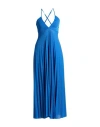 Kaos Jeans Woman Jumpsuit Blue Size 8 Cotton, Polyester, Polyamide, Nylon, Elastane In Blue