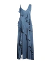 Kaos Jeans Woman Maxi Dress Light Blue Size 10 Viscose