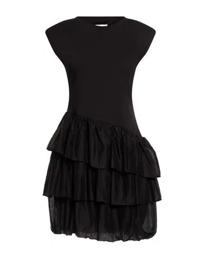 Kaos Jeans Woman Mini Dress Black Size 6 Cotton