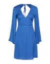 Kaos Jeans Short Dresses In Blue