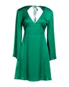 Kaos Jeans Short Dresses In Green