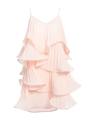Kaos Jeans Woman Mini Dress Light Pink Size 6 Polyester In Pink