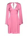 Kaos Jeans Short Dresses In Pink