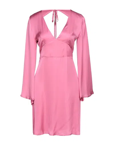 Kaos Jeans Short Dresses In Pink