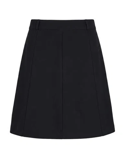 Kaos Jeans Woman Mini Skirt Black Size 10 Polyester, Viscose, Elastane