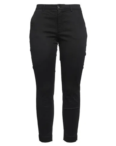 Kaos Jeans Woman Pants Black Size 10 Cotton, Lyocell, Elastane