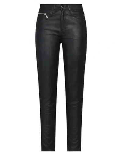 Kaos Jeans Woman Pants Black Size 27 Polyurethane, Viscose