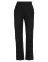 Kaos Jeans Woman Pants Black Size 2 Linen, Viscose, Polyamide
