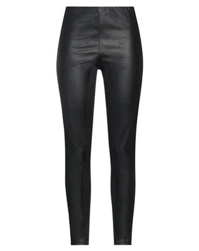 Kaos Jeans Woman Pants Black Size 6 Polyurethane, Viscose