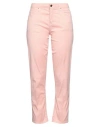 Kaos Jeans Woman Pants Blush Size 28 Tencel, Cotton, Elastane In Pink