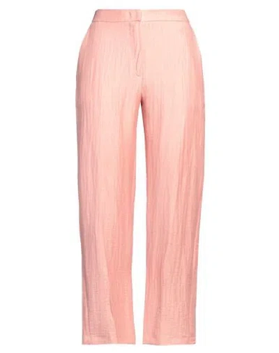 KAOS JEANS KAOS JEANS WOMAN PANTS BLUSH SIZE 4 LINEN, VISCOSE, POLYAMIDE