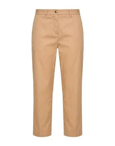 Kaos Jeans Woman Pants Camel Size 12 Cotton In Brown