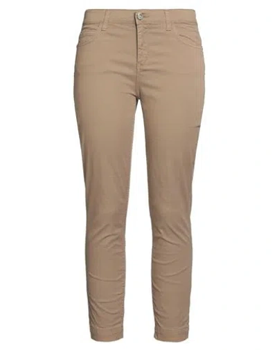 Kaos Jeans Woman Pants Camel Size 32 Cotton, Elastane