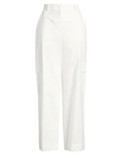 Kaos Jeans Woman Pants Cream Size 8 Cotton In White