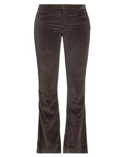Kaos Jeans Woman Pants Dark Brown Size 30 Cotton, Elastane In Brown
