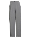 Kaos Jeans Woman Pants Grey Size 6 Polyester, Viscose, Elastane In Gray