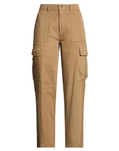 Kaos Jeans Woman Pants Khaki Size 29 Cotton In Brown