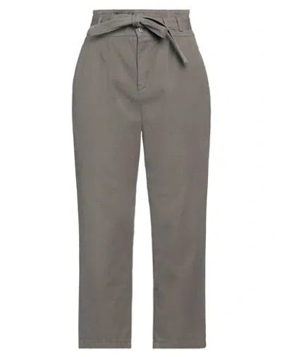 Kaos Jeans Woman Pants Khaki Size 6 Cotton In Beige