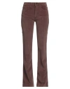Kaos Jeans Woman Pants Light Brown Size 31 Cotton, Elastane