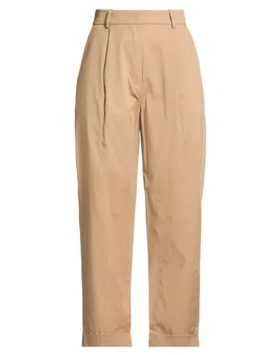Kaos Jeans Woman Pants Light Brown Size 8 Cotton, Elastane