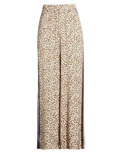 Kaos Jeans Woman Pants Light Pink Size 8 Viscose In Multi