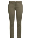 Kaos Jeans Woman Pants Military Green Size 30 Cotton, Lyocell, Elastane