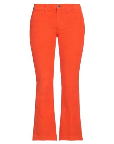 Kaos Jeans Woman Pants Orange Size 26 Cotton, Elastane