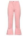 Kaos Jeans Woman Pants Pink Size 6 Cotton In Pink