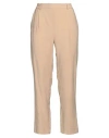 Kaos Jeans Woman Pants Sand Size 10 Viscose, Polyester In Beige
