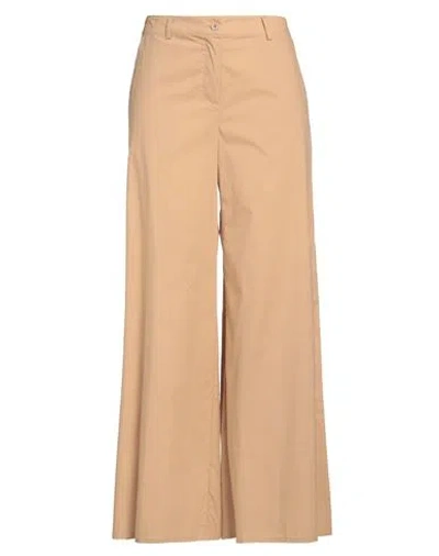 Kaos Jeans Woman Pants Sand Size 12 Cotton In Beige