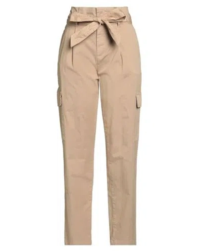 Kaos Jeans Woman Pants Sand Size 6 Cotton, Elastane