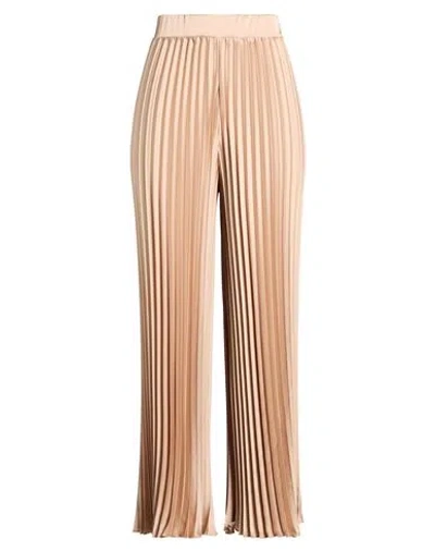 Kaos Jeans Woman Pants Sand Size 8 Polyester In Brown