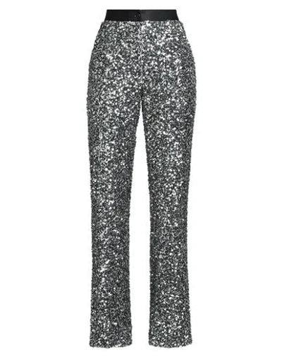 Kaos Jeans Woman Pants Silver Size 4 Polyester, Elastane