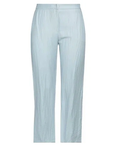 Kaos Jeans Woman Pants Sky Blue Size 10 Linen, Viscose, Polyamide