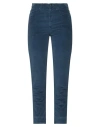 Kaos Jeans Woman Pants Slate Blue Size 28 Modal, Cotton, Elastane In Blue