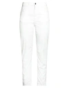 Kaos Jeans Woman Pants White Size 28 Tencel, Cotton, Elastane
