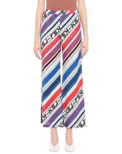 Kaos Jeans Casual Pants In White