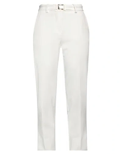Kaos Jeans Woman Pants White Size 6 Polyester, Elastane
