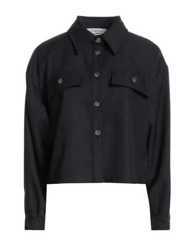 Kaos Jeans Woman Shirt Black Size 2 Polyester