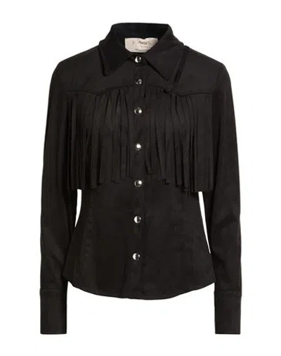 Kaos Jeans Woman Shirt Black Size 8 Polyester, Elastane