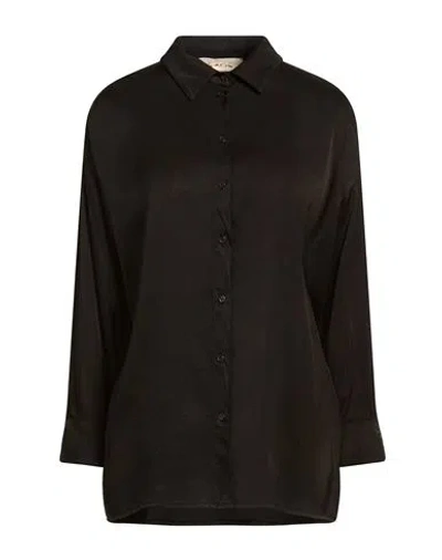 Kaos Jeans Woman Shirt Black Size M Viscose