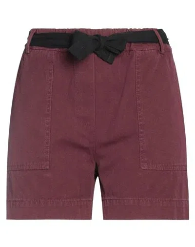 Kaos Jeans Woman Shorts & Bermuda Shorts Burgundy Size 32 Cotton In Red